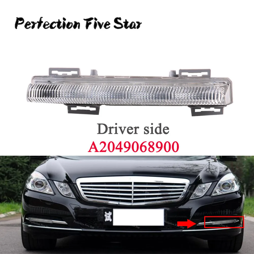 Передняя левая сторона водителя DRL дневные ходовые огни Противотуманные фары для