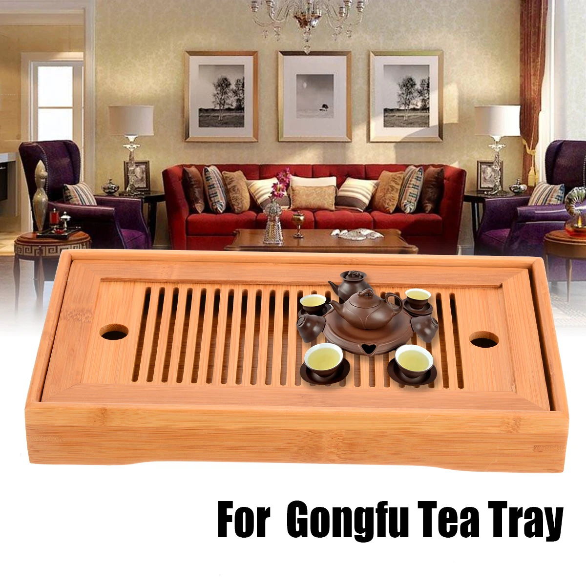25*14*3 5 см прямоугольный китайский чай Gongfu высококачественный бамбуковый чайный