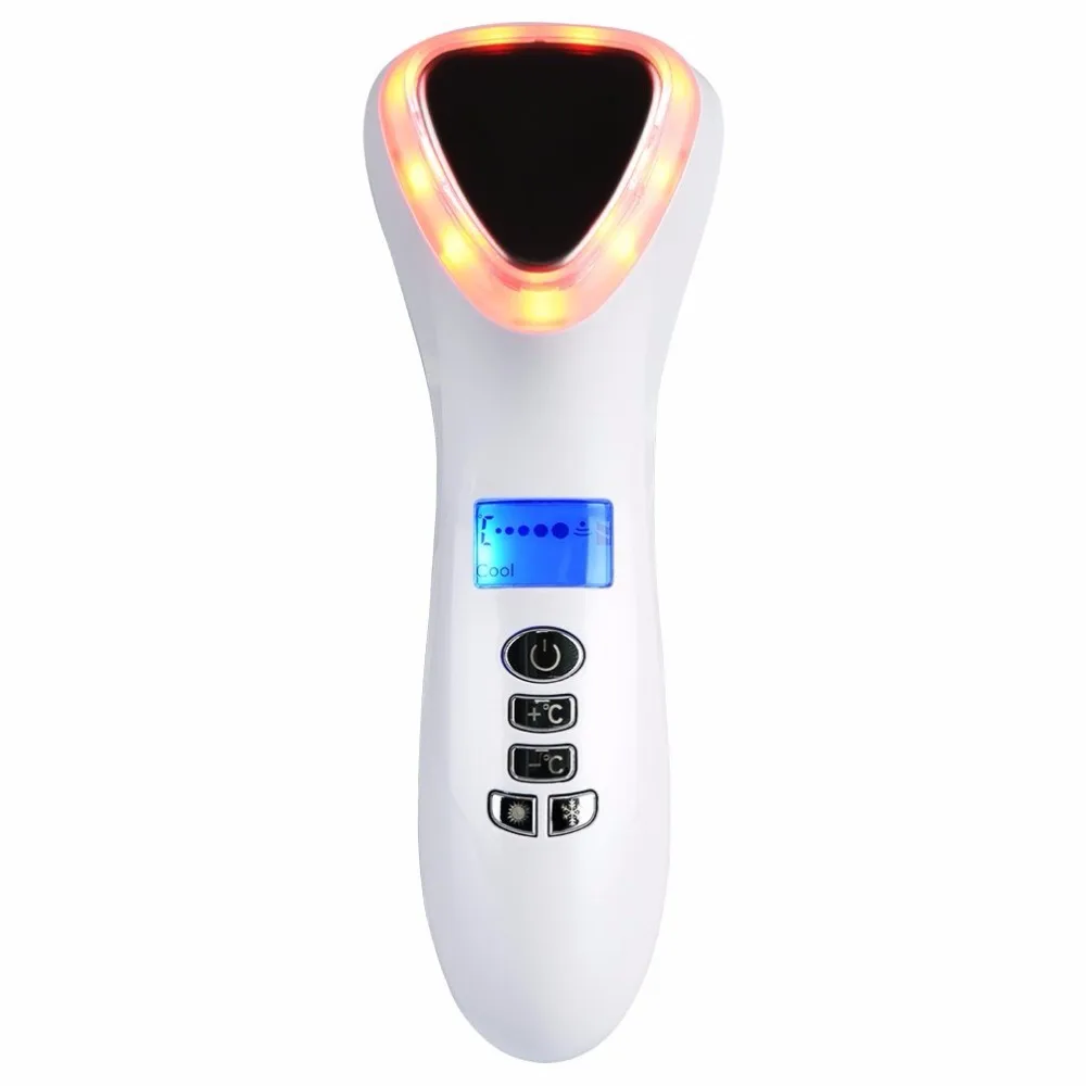 Горячее и холодное устройство для красоты ухода за кожей ультразвуковое