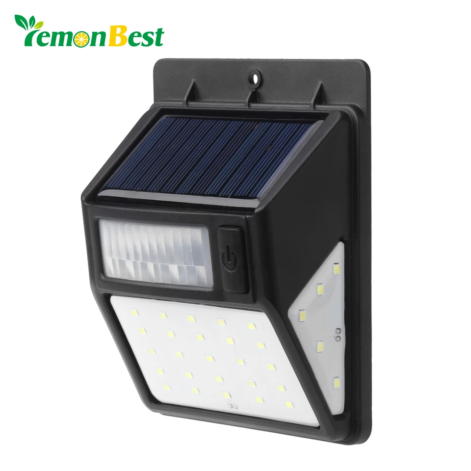 35 LED Открытый Солнечный Сенсор свет PIR движения солнечный светильник дальность