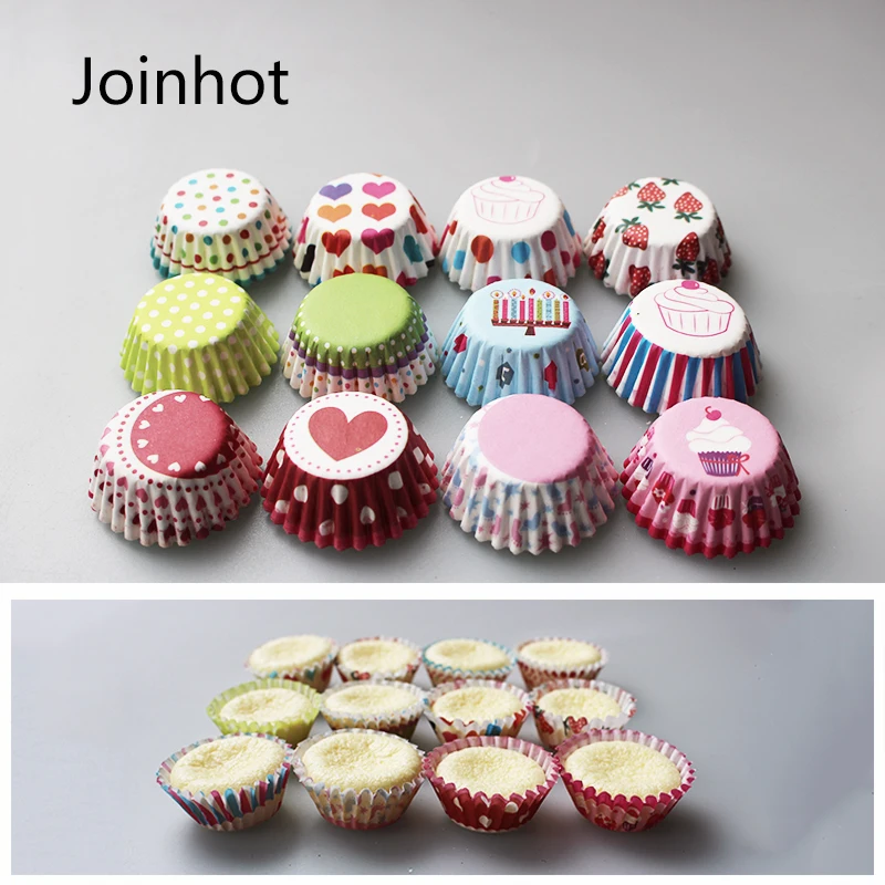 120 шт. мини Чехлы для капкейков с держателем шоколада|chocolate paper cups|mini cupcake linersmini |