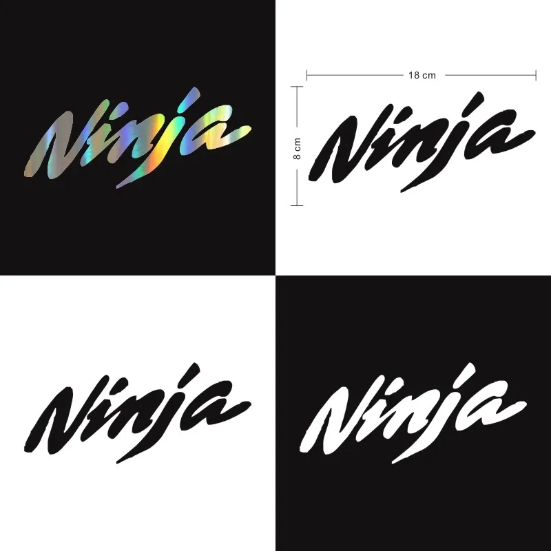 NINJA Fun автомобильный Стайлинг наклейки для автомобиля отражатель мотоцикла