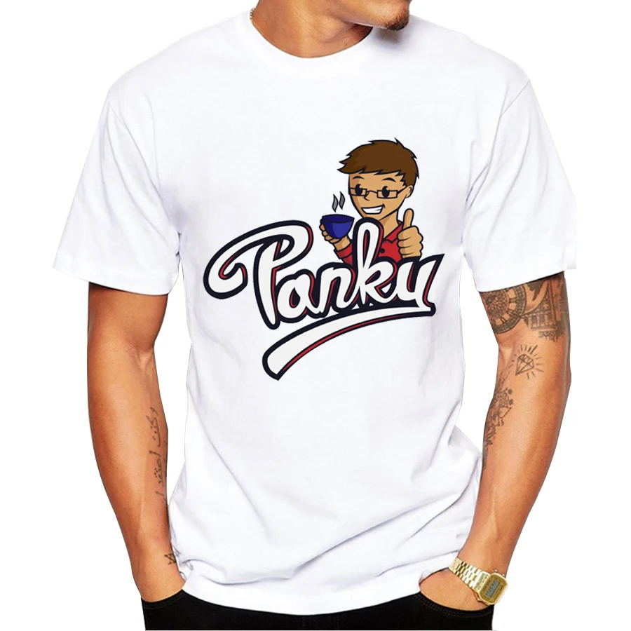 Горячая Распродажа 2018 Мужская футболка женская модная с логотипом Panky