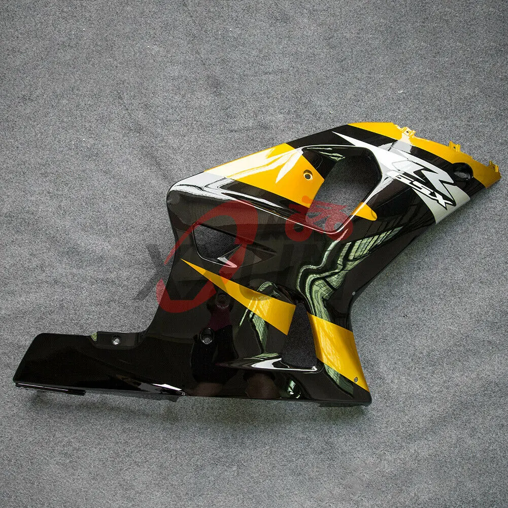 GSXR600 GSXR750 комплект обтекателей для мотоциклов Suzuki GSXR 600 750 GSX-R 2001 2002 2003 золотой