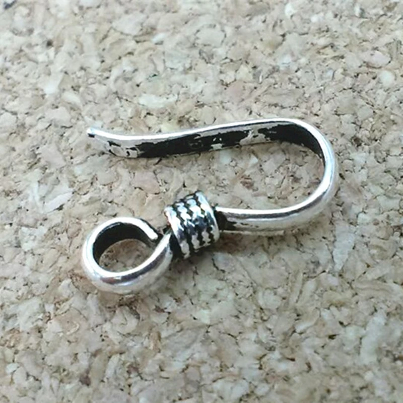 Застежки крючки для ювелирных изделий из серебра 925 пробы|silver hook clasp|sterling silver hooks925