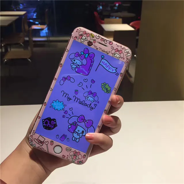 Защитная пленка для экрана iphone 6 6S 7 8 Plus закаленное стекло 3D полное покрытие с