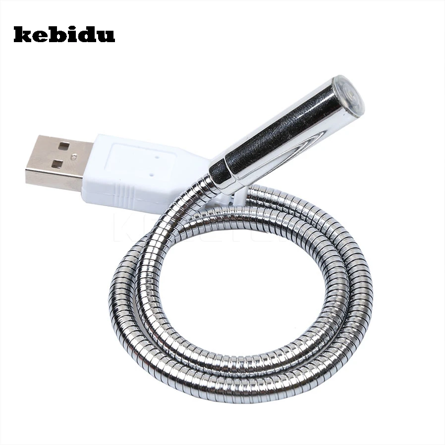 Светодиодная гибкая лампа kebidu с мини-USB светильник ноутбука ПК настольного