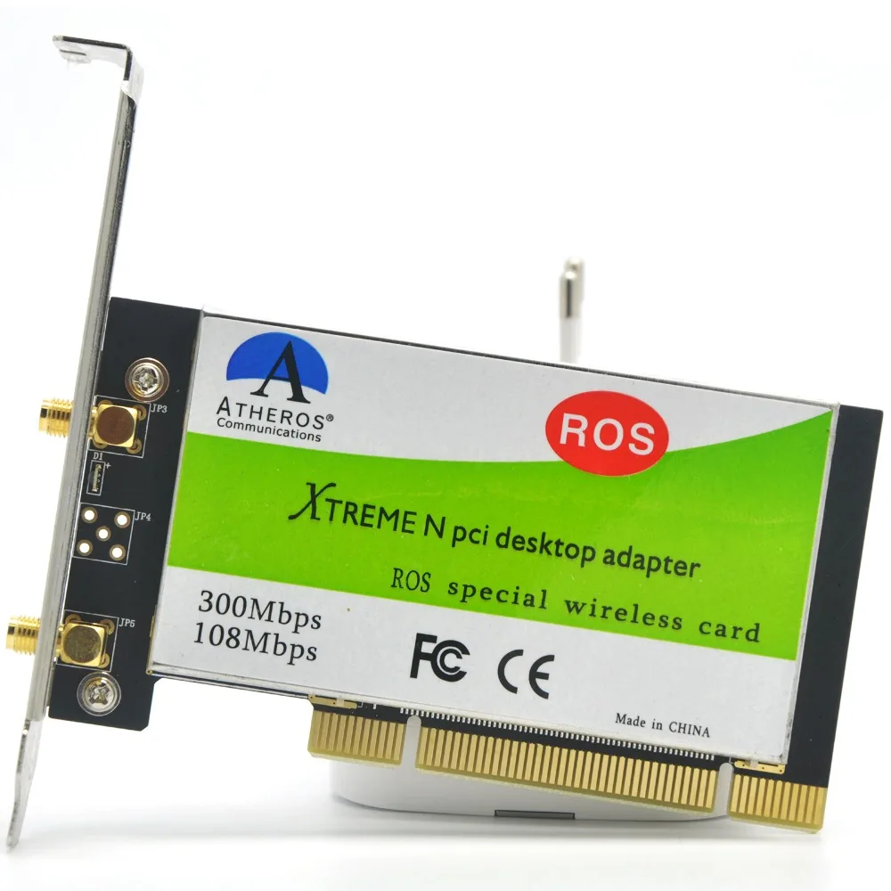 WTXUP для Atheros AR9223 802.11n/b/g 300 Мбит/с настольный PCI беспроводной Wi Fi адаптер WLAN карта