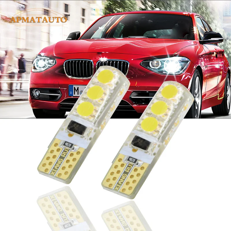 Светодиодные парковочные огни T10 T16 подсветка без ошибок для BMW серий 1/3/5 E30 E36 E46 E34
