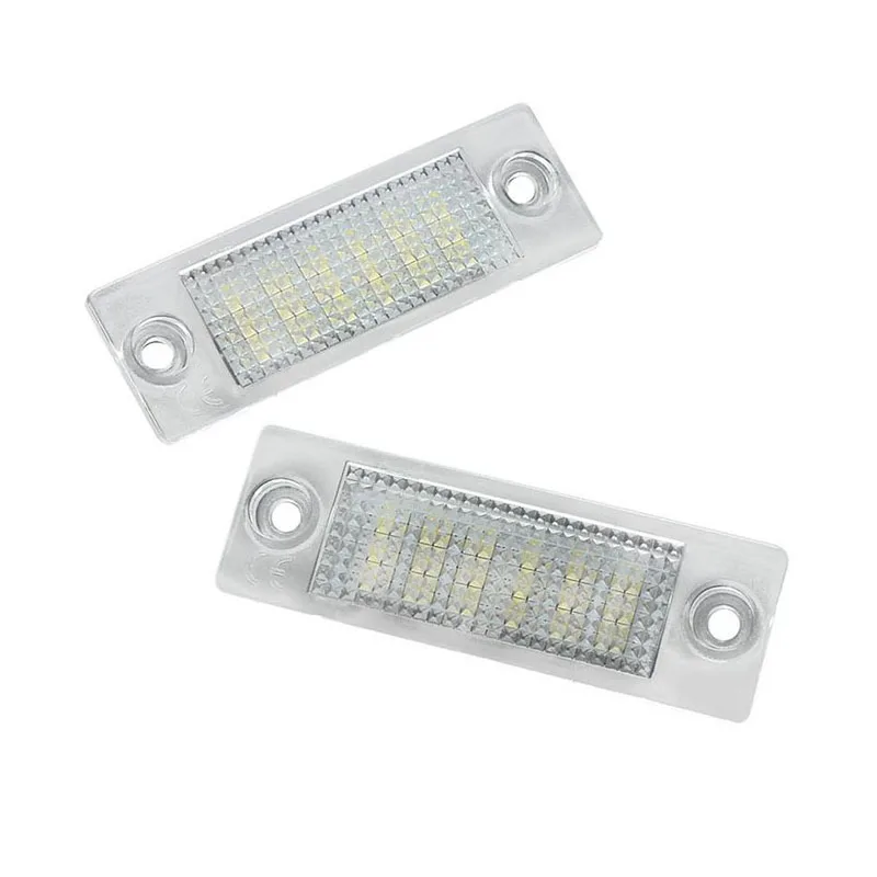 18SMD безошибочный белый Автомобильный светодиодный светильник номерного знака