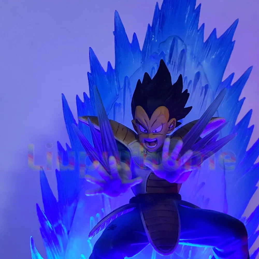 Dragon Ball Z Сон Гоку Вегета Супер Saiyan DIY Светодиодная лампа аниме Dragon Ball Z DBZ Сон Гоку светодиодное освещение украшение