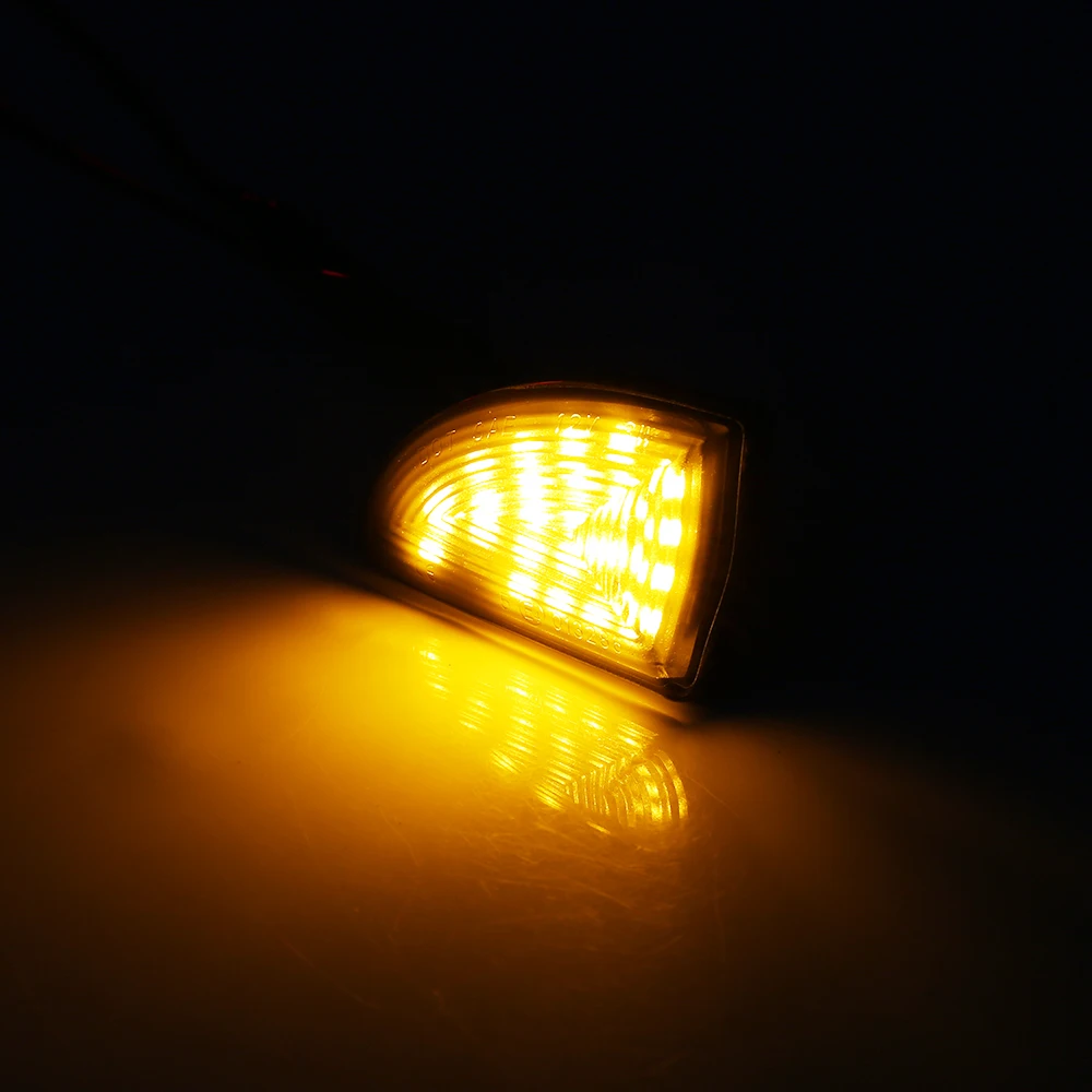 2 шт. динамический Сигнал Поворота Боковой светильник нормальный бортовой сигнал