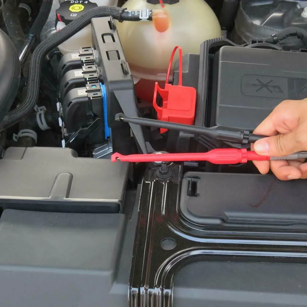 Новинка 2 шт. 4 мм автомобильный испытательный свинцовый комплект силовой зонд