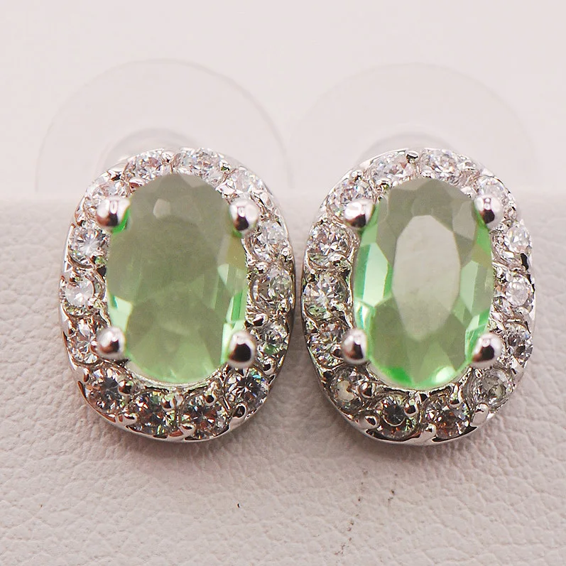 

Женские серьги с кристаллами из стерлингового серебра 925 пробы TE478