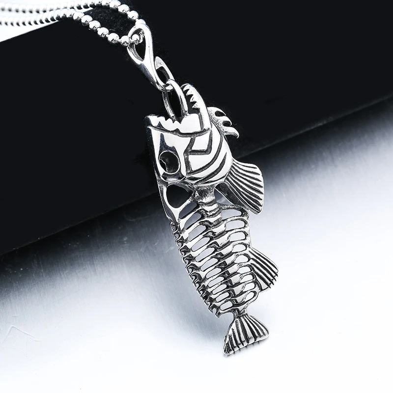 Ювелирное изделие мужское ожерелье с подвеской мода 2018 Fishbone Orna мужские ts