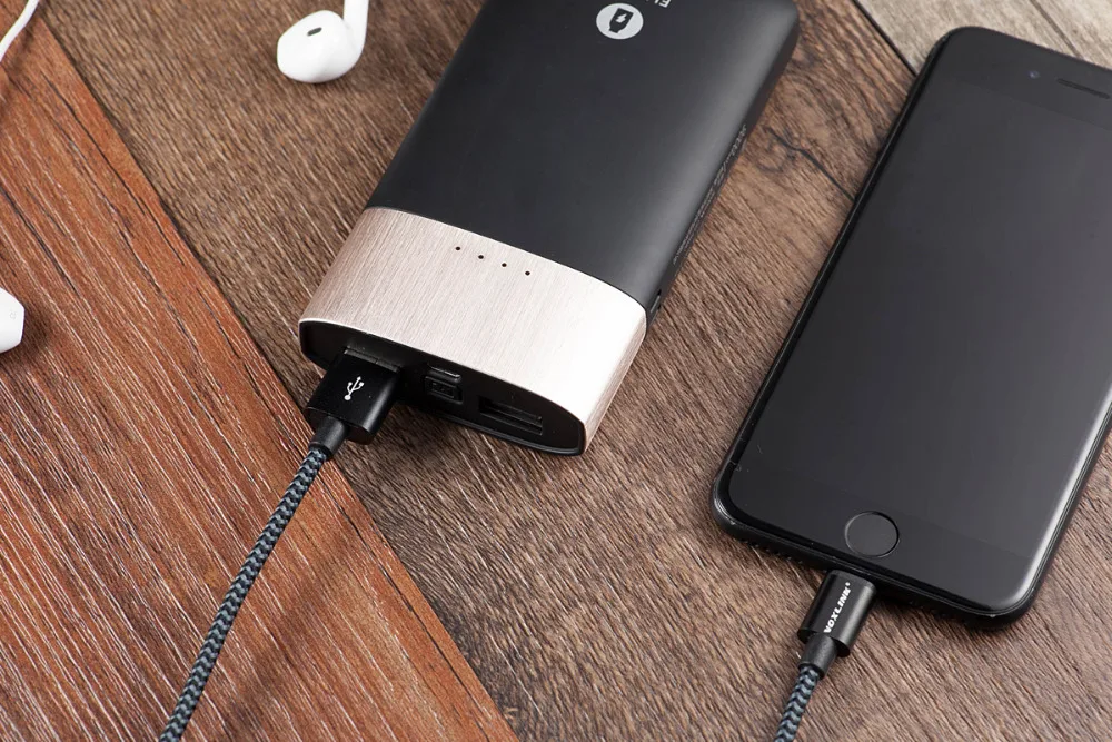VOXLINK MFI Сертифицированный usb кабель для iPhone 8/8 Plus 2.1A Lightning USB 7/7 65S iPad Pro|usb cable for iphone|cable