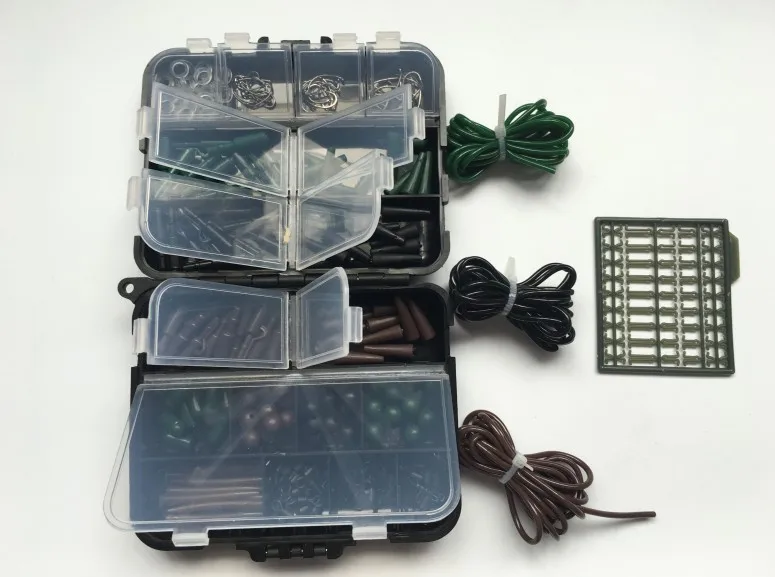 Rompin коробка для рыболовных снастей карпа волос комбинированная аксессуары