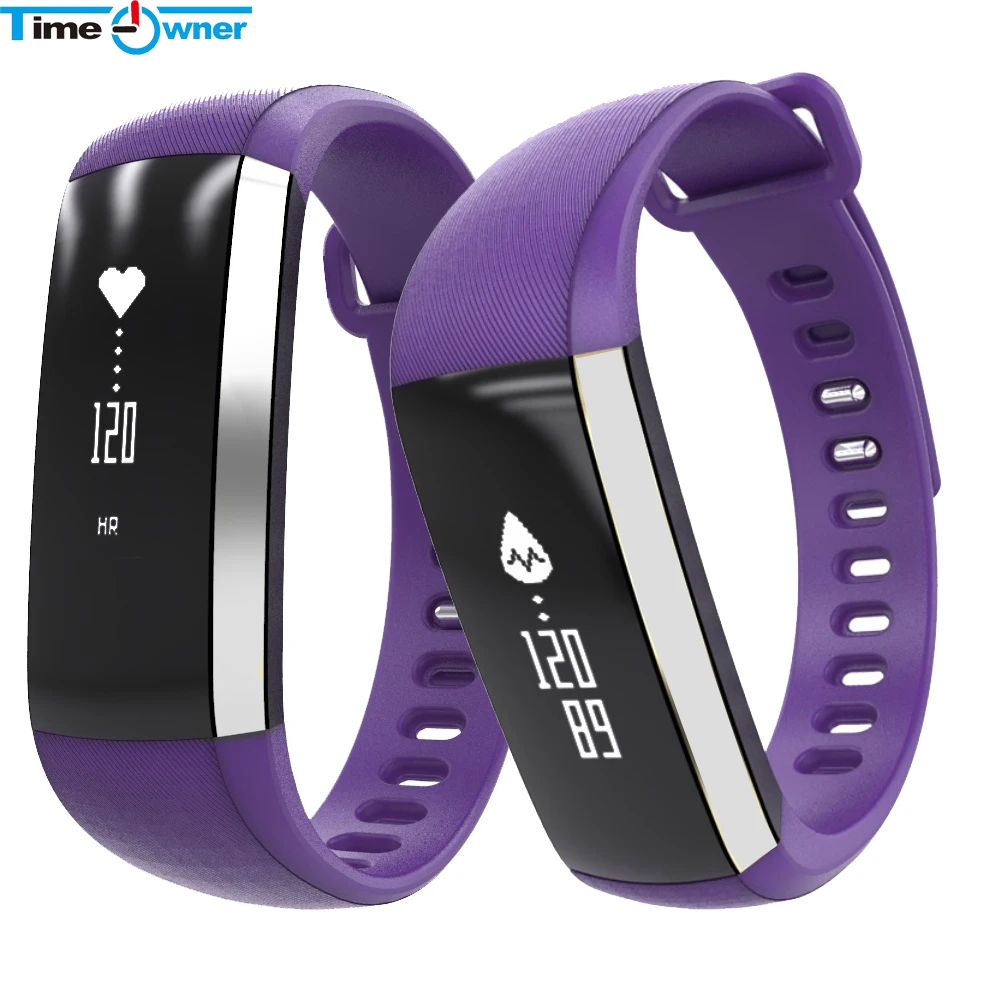 TimeOwner M2 Smart Band Heart Rate Blood Pressure Oxygen Oximeter Pulso Fitness Tracker Bracelet Watch For iOS Android | Электроника