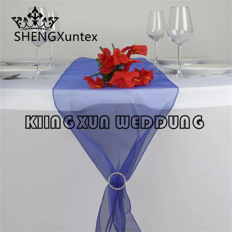

Free Shipping Organza Table Runner For Table Cloth Wedding Decoration