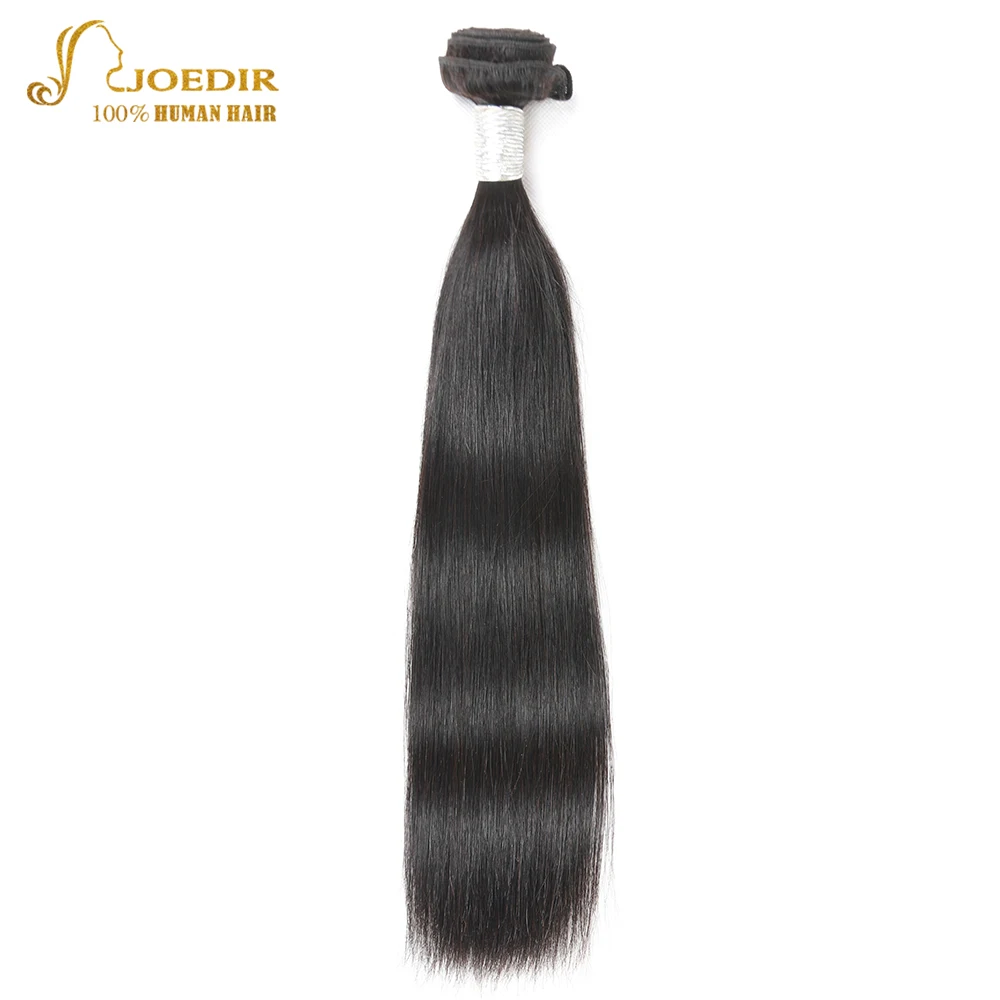 

Joedir Pre-Colored Non Remy Peruvian Hair Straight Human Hair Bundles Natural Color 10-26 Inch Weave Bundles Free Shipping