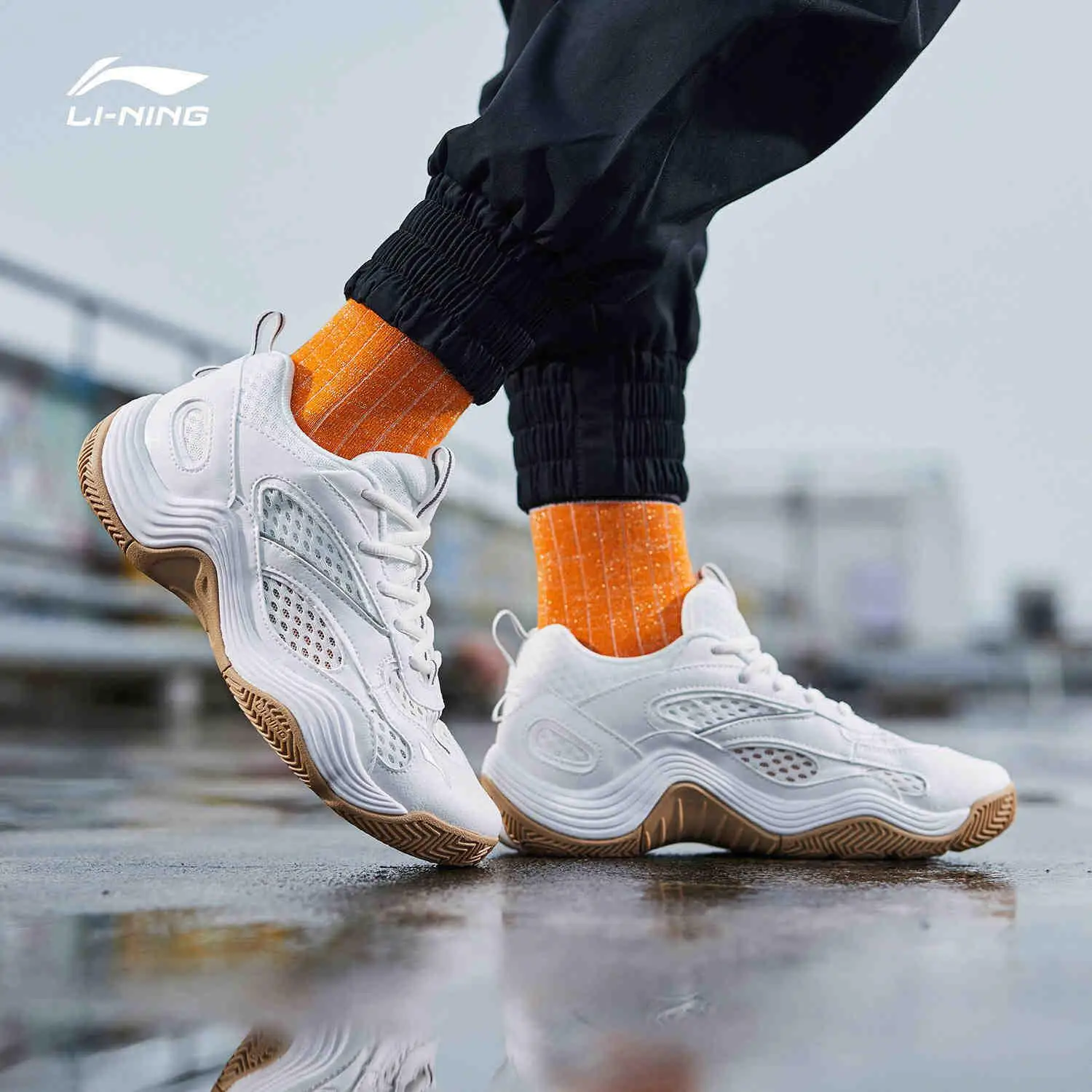Li-Ning/женские дышащие кроссовки для баскетбола; спортивная обувь с подкладкой; кроссовки; AGBP012 SAMJ19 - Цвет: AGBP012-2H