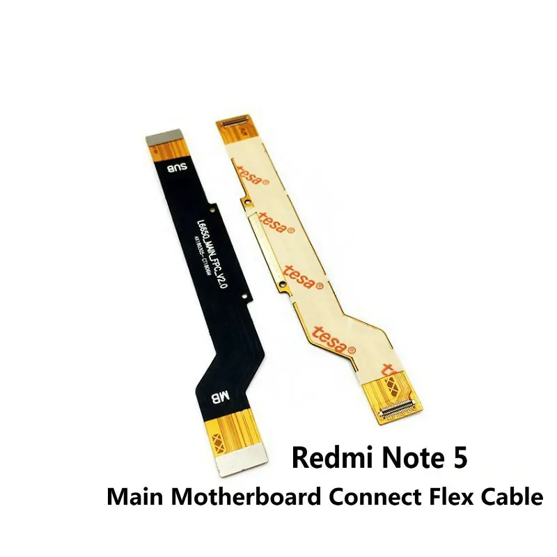 Для Xiaomi Redmi Note 5 плата для зарядки и микрофон ЖК-дисплей основная материнская плата ЖК-подключение FPC гибкий кабель Замена