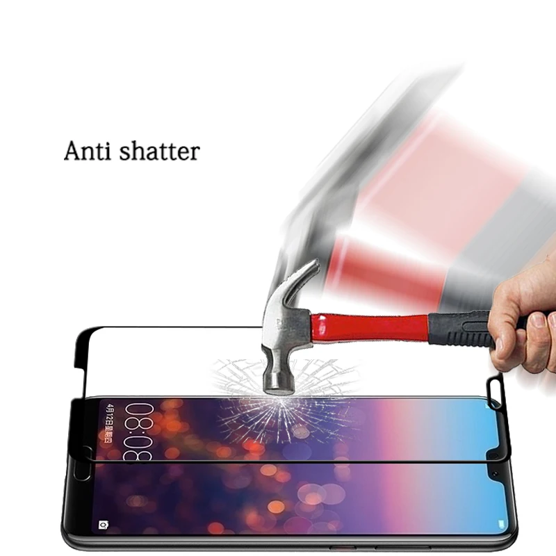 Полное покрытие 3D изогнутое закаленное стекло пленка для Huawei P20 LITE ANE-AL00 ANE-TL00 PRO