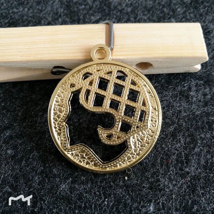 10 шт. в партии круглая сумка из цинкового сплава для девочек аксессуары украшения