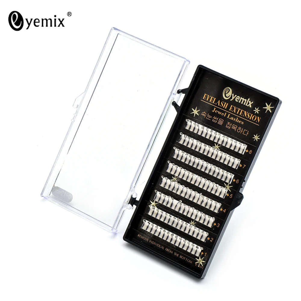 Ресницы со стразами лучшего качества новые профессиональные ресницы для