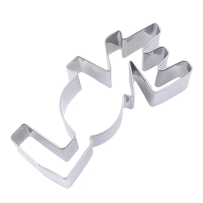 Fashion Creative Lover Series Design Cookie Cutter LOVE Letter Shape Forms For Biscuit Mold Bakeware Pastry Confectionery Tools | Дом и сад