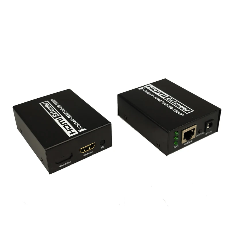 1080P 50m удлинитель-расширитель hdmi передатчик приемник TX/RX удлинитель по Cat5e/Cat6 UTP кабель RJ45 LAN Ethernet