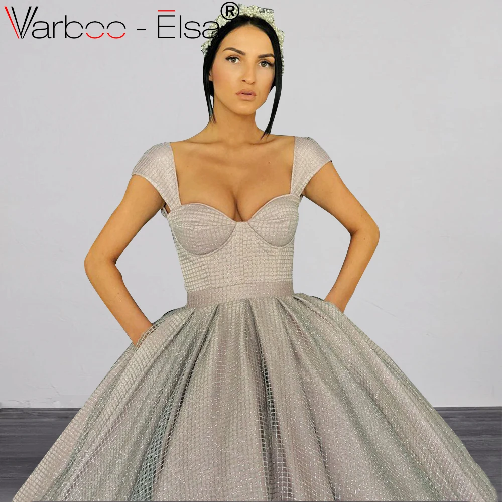 VARBOO_ELSA/длинное блестящее вечернее платье в арабском стиле элегантное бальное на