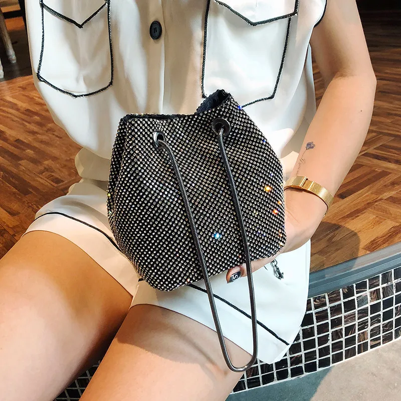 Sac Femme Для женщин сумка с горный хрусталь сумочка дамы мини ужин вечерние сумки