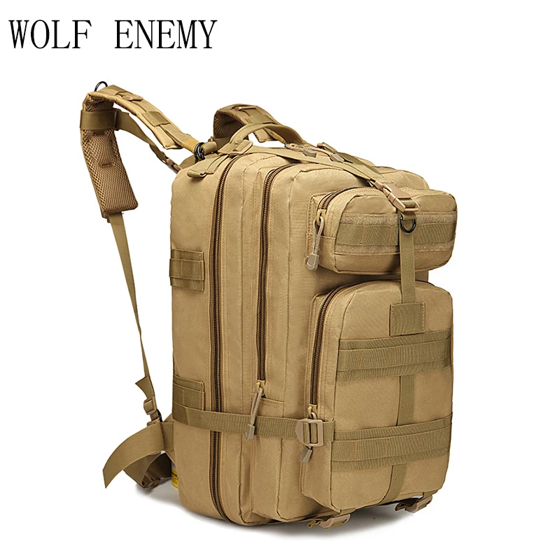 Многофункциональный армейский рюкзак 45 л MOLLE тактический уличный спортивный