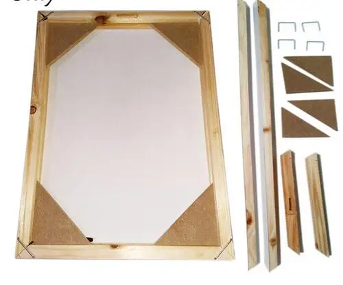 Деревянная рамка для холста картина маслом природа дерево сделай сам на заказ