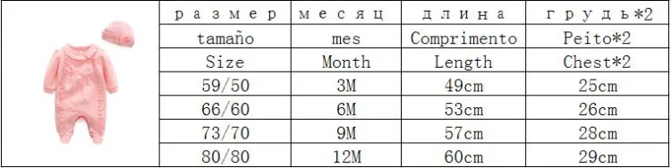 Одежда для маленьких девочек с цветочным рисунком; Хлопковые комбинезоны для новорожденных; Одежда для новорожденных с длинными рукавами; шапки; осенне-зимний костюм для младенцев