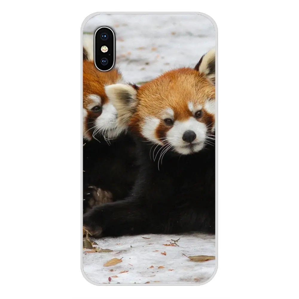 Аксессуары чехлы для телефонов Чехлы с изображением животных красная панда Sony