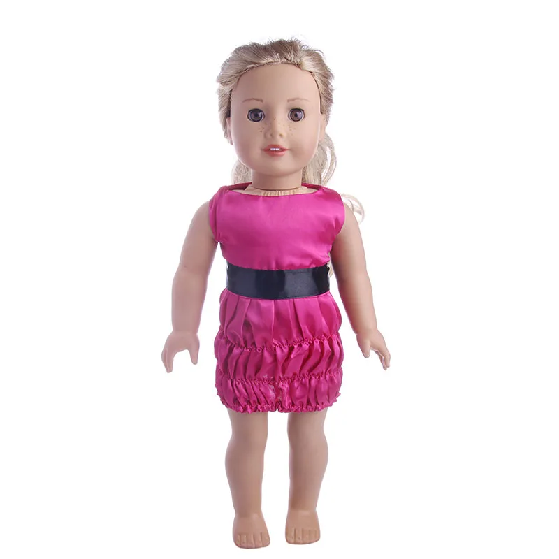 Doll Clothes dress Wear fit 18inch American accessories Children best Birthday Gift | Игрушки и хобби