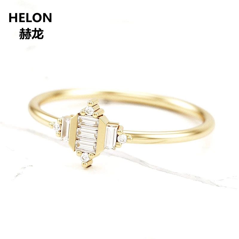 Обручальное кольцо с натуральными бриллиантами белое золото 14 к|Кольца| |