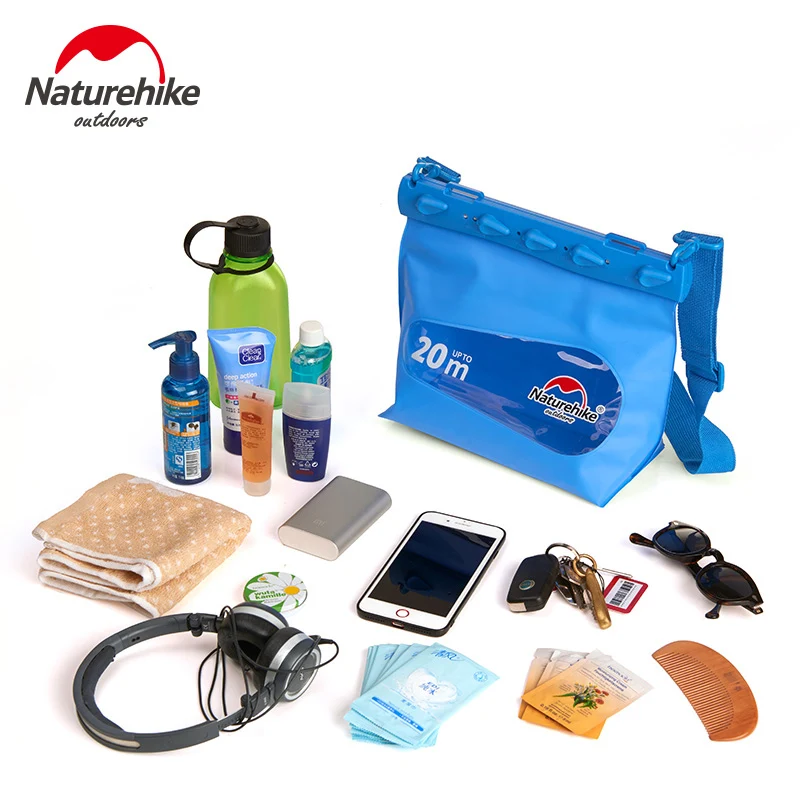 NatureHike водонепроницаемая сумка ПВХ сухой мешок плавающий Каякинг гребля рафтинг