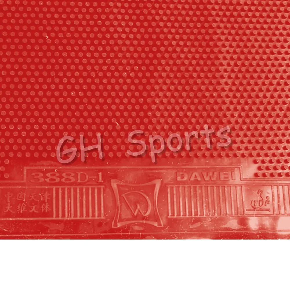 Dawei 388D 1 Provincial Professional Long Pips Out Настольный теннис Резина без губки (Topsheet OX)|tennis rubber|table