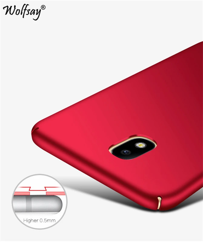 Чехол Wolfsay для Samsung Galaxy J3 2017 модный роскошный чехол из поликарбоната J330 | Мобильные