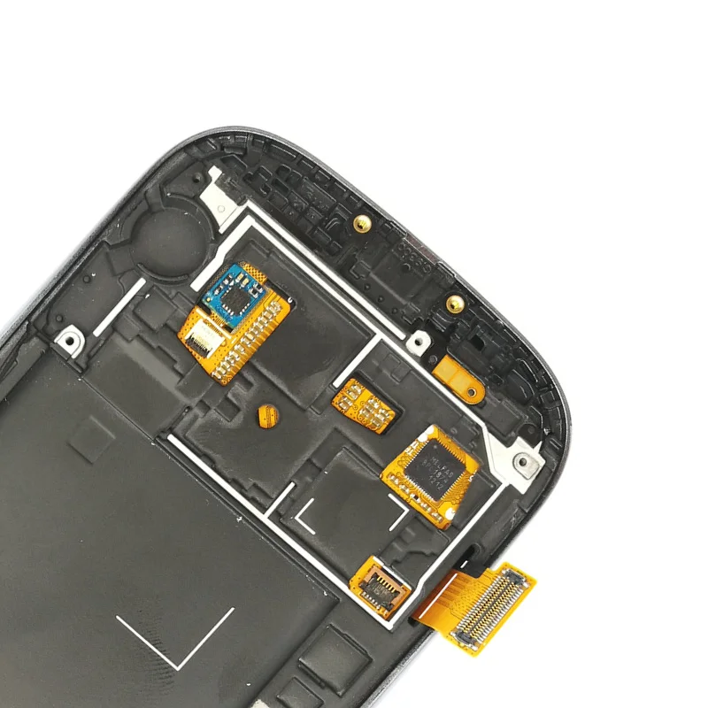 AMOLED LCDs для Samsung Galaxy SIII S3 i9300 телефон ЖК дисплей сенсорный экран дигитайзер Рамка