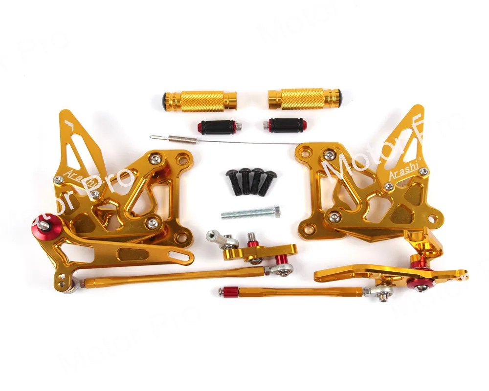 Регулируемые подножки для MV Agusta Brutale 675 800 Dragster 2012 2015 Аксессуары мотоциклов педали