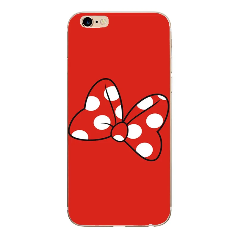 Чехлы для телефонов fundas iphone 7 plus Mickey MinneTPU чехол 6 S 8 5 5S SE Plus 10 X Fundas Coque |