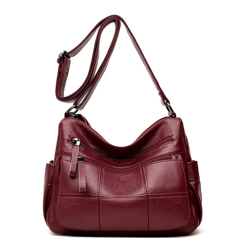 Новинка 2019 модные женские сумки в полоску Европейский дизайн спилок на плечо