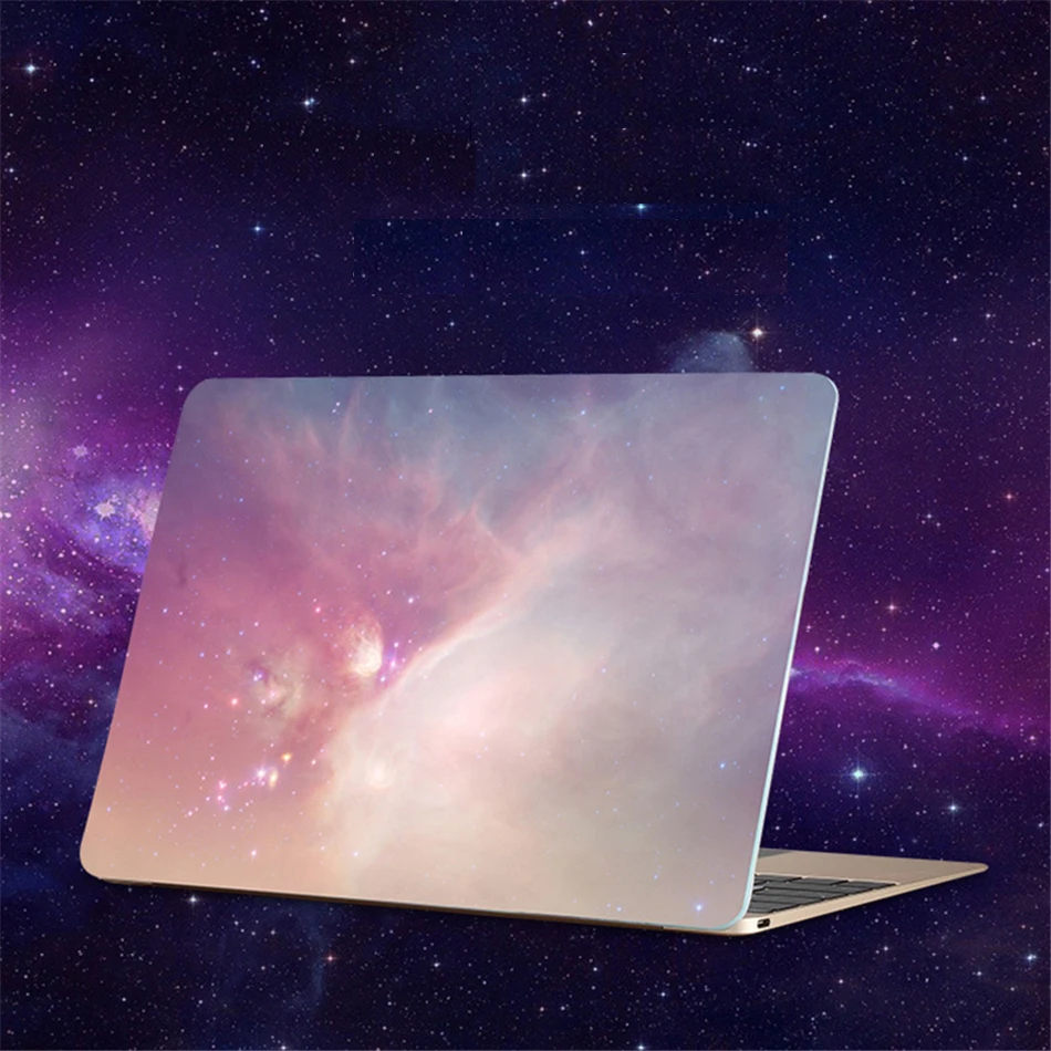 Цветная печать сменная крышка ноутбука ПК Жесткий чехол для MacBook Air Pro retina Touch Bar 12 5