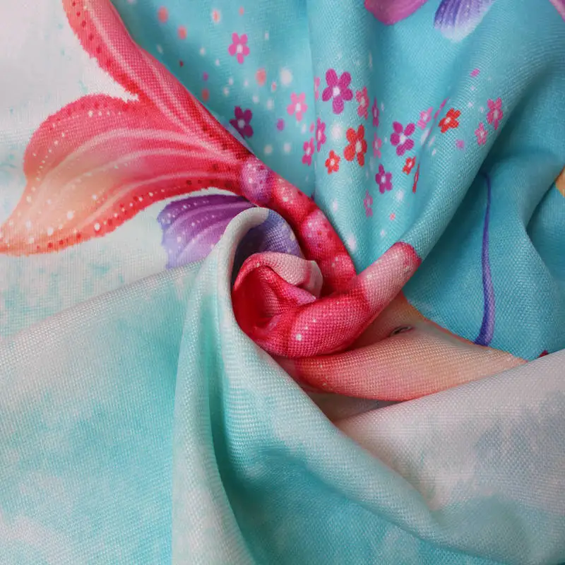 Personal Tailor 2x Window Drapery Curtain Nursery Kids Children Room Dressing Tulle Sheer 200x260cm Fish Cloud Grass Tree | Дом и сад