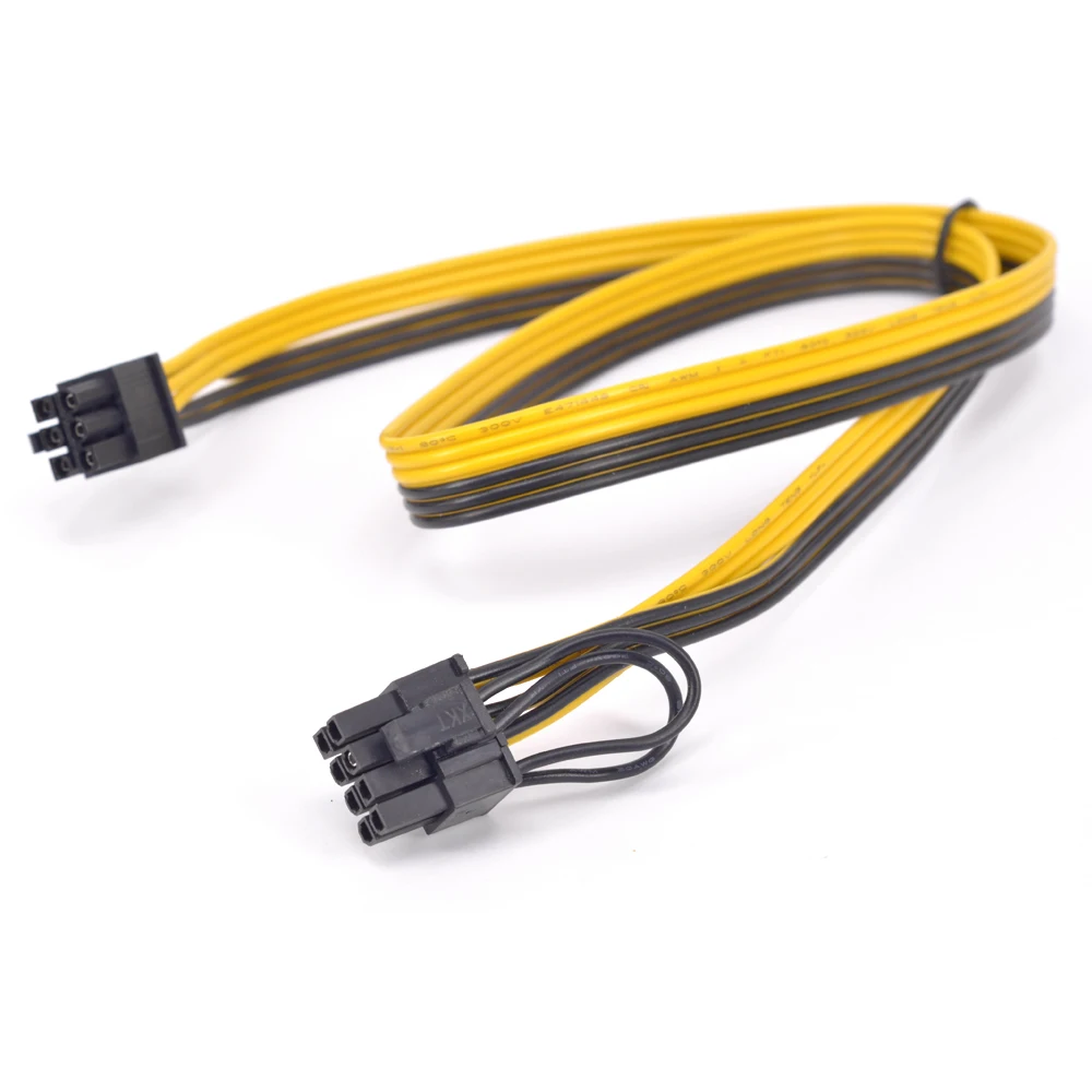 Кабель питания PCI-e с 6 контактами на + 2 контактов кабель 8 PCI express для видеокарты |