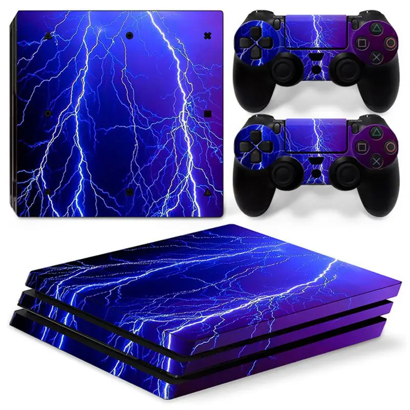 Наклейка Sky Stars для PS4 Pro Обложка консоли и 2 шт. наклеек контроллера Sony Playstation 4